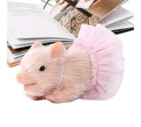 Générique Juguetes de animales, juguetes de animales, lindos juguetes realistas de cerditos, almacenamiento para Navidad, cumpleaños, decoración divertida del hogar para niñas