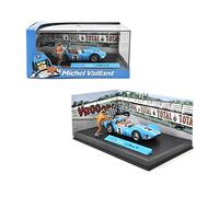Générique Michel Vaillant Le Mans 1961-1/43 IXO Car + FIGURINE + Decor V1