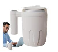 Générique Mixing Coffee Mug - Recargable Automatic Stirring Cup for Effortless Blending, Multi Purpose Mixing Mug with Touch, Home Office for Daily Coffee Tea, Portable Spill Resistant Design