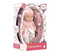 Générique Muñeca Reborn, Muñeca Reborn Infantil | Set de Muñeca Reborn Suave para Pequeños, Muñeca Reborn Falsa sin Peligro y sin Olor, para Fiestas, Celebraciones y Navidad