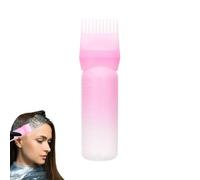 Générique Oil Comb Brush, Reutilizable Applicator Bottle, Scalp Root Contener, Portable Graduated Scale Design, Sturdy ABS Material, Ideal para salones y uso en casa, Hair Dye Applicator