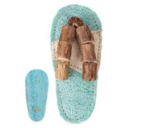 Générique para gatos, enriquecimiento de luffa, promueve el chirrido de los dientes, para , zapatillas y | para cachorros y animales juego interactivo en