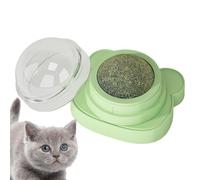 Générique Pelota de juguete para gatos, bola giratoria para gatos, juguete para lamer gatos, juguete para masticar, juguete para mascotas, bola de pared