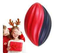Générique Pelota de Rugby para niños, 15 x 10 x 8 cm, Juguete de Rugby de Rebote Lento en, Reusable Kids Sports Ball for Team Activities Indoor Outdoor Play and Entertainment Fun