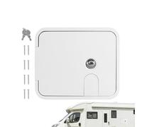 Générique Puerta de almacenamiento para autocaravana | Cubierta para furgoneta - Válvula de cable para puerta de entrada, para inspección de vehículos de cable de piso