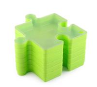 Générique Puzzle Sortiertabletts - Puzzle Sort Stapelbare Tabletts mit Deckel - Stapelbare und Einfach zu bedienen -Tabletts,Rätsel mit Leichtigkeit organisieren und sortieren
