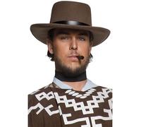 Generique - Sombrero Sheriff del Oeste marrón Hombre