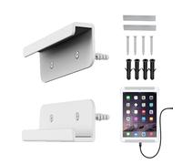 Générique Soporte de Pared para Tablet | Soporte de Pared Universal para | Tablet | Estante de montaje adhesivo o atornillado para Smartphone | Estable para Cocina, Oficina, Dormitorio, Ra