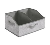 Générique Storage Baskets for Organizing - Fabric Basket Storage Bins with 3 Handles, desmontable Divider Design with Sturdy Construction for Living Room, Bedroom, Bathroom and Office