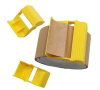 Générique Tape Cap Compact Tape Dispenser - Painters TapeCutter Applicator, Lightweight Easy Grip Design with Smooth Cutting Edge & Portable Build for Interior, Outdoor, Home, Art Projects, DIY Tasks