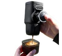 Générique Travel Coffee Maker, Portable Car Coffee Machine with Reutilizable Grinder, 1,46 x 1,1 pulgadas Hand-Pressed Manual Brewer for Fresh Serve at Home Kitchen Camping Outdoor Indoor Road Trips