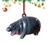 Générique Wall Decor - Home Decor | Bedroom Decor | Wall Decor With Animal Themes Hippo Home Furnishing Decoration Rearview Mirrors Charm Wall Decor With Nature Themes For A Unique & Stylish Touch