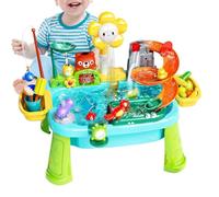 Générique Water Table for 1-3 - Electric Kids Play Sink with Running Water | Detachable Legs & 180° Rotating Faucet Toy | for Backyard Garden Park Kindergarten Preschool, 1 Pack
