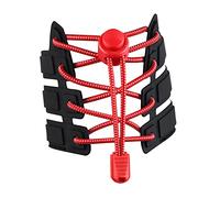 Generisch 1 par de cordones ajustables sin corbata sistema de cordones rápido mejorado cordones cordones para hombre, a, talla única