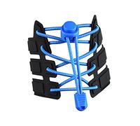Generisch 1 par de cordones ajustables sin corbata sistema de cordones rápido mejorado cordones cordones para hombre, G, talla única