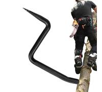 Generisch 10 clavos de escalada para trepar árboles, 1 paquete de 13 mm, clavos de escalada de alta resistencia para árbol de caucho de coco, , accesorios para exteriores, acero galvanizado