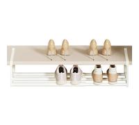 Generisch - 15.75-27.56 pulgadas Almacenamiento de armario ampliable para ahorrar espacio, soporte ajustable con estantes de varios niveles, soporte organizador para garaje, dormitorio, pasillo