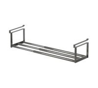 Generisch - 15.75-27.56 pulgadas Almacenamiento de armario ampliable para ahorrar espacio, soporte ajustable con estantes de varios niveles, soporte organizador para garaje, dormitorio, pasillo