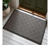 Generisch 17,7 x 29,5/23,6 x 35,4/31,5 x 47,2 cm. La parte inferior está hecha de material TPR antideslizante o diseño de plástico, que se ajusta perfectamente al suelo y es estable y no cambia (gris