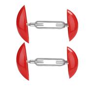 Generisch 2 * Zapatero - Jardines ajustables de 7 - 12 cm para pies anchos hombres mujeres | Mini zapatos árbol para estirar zapatos zapatos zapatos Alivio - Herramienta de estiramiento de zapatos de