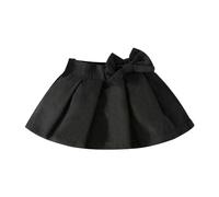 Generisch 2024 falda plisada de arco adecuado para bebé regalo que lleva hacia fuera, Negro , 6-9 meses