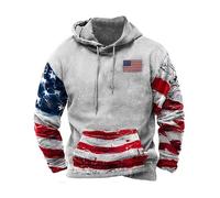 Generisch 2024 Nueva hermosa sudadera con capucha con impresión 3D para hombres y mujeres con el mismo abrigo de moda suéter de invierno para hombre, gris, 5XL