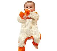 Generisch 2025 Baby Boy Niña Mameluco Mono Mono 1 PCS Body Ropa de abrigo Gatear Infantil Bebé Mop Sólido 2025, naranja, 6-12 meses