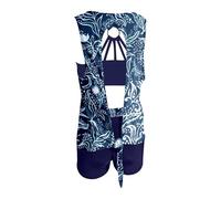 Generisch 2025 Conjunto de bikini para mujer, cintura alta, diseño push up, traje de baño de dos piezas, cómodo, transpirable, moderno, ropa de baño de verano, Bu2., L