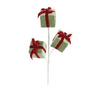 Generisch 2025 Consejos de decoración navideña para arreglos florales festivos, proyectos de manualidades (A, 45 cm)