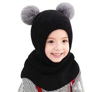 Generisch 2025 Gorro para niños pequeños, gorros de invierno para bebé, gorros para las orejas, esquí, grueso, cálido, calavera, a prueba de viento, de punto, para niños y niños, gorros para niñas, E