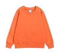 Generisch 2025 Niños Niñas Liso Patchwork Manga Larga Algodón Suéter Tops Blusa Trajes Ropa Contraindicaciones Leales K, Rd3, 9-11 años