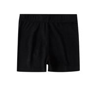 Generisch 2025 - Pantalones cortos de danza para niños, niñas, color sólido, transpirable, pantalones de ciclismo para niña, slip negro, Negro , 3-4 años