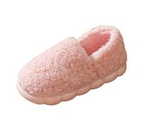 Generisch 2025 pantuflas de espuma viscoelástica para una comodidad acogedora en interiores al aire libre. Forro suave y cálido con forro polar. Deslizamiento en el talón. Suela antideslizante., Rosa