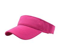 Generisch 2025 Protección para Mujeres Sombrero de visera ajustable Deportivo Visera Sun-Beach - Gorras Niños Niños 1 Año, Rosa intenso., talla única