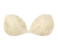 Generisch 2025 Sujetador invisible Push Up para mujer Levantamiento de senos Autoadhesivo Ropa Embarazada, caqui, D