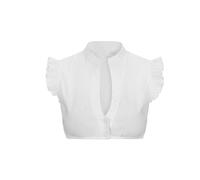 Generisch 2025 Vestido tirolés para mujer, manga corta, vestido de cerveza, etapas, chaleco de tanque, tops de lencería, tallas grandes, tirantes, Blanco, M