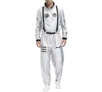 Generisch 2025 - Wandering Earth Hombres Mujeres Jugando Traje de Halloween Espacial Disfraz de Lencería Cosplay (Blanco, XL)