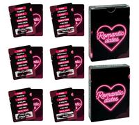 Generisch 2026 46 tarjetas de rascar interactivas para parejas - Actividades para una noche romántica en segundo lugar (negro, 9 cm)