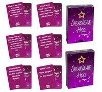 Generisch 2026 50 tarjetas de interacción para parejas UN juego de preguntas para fortalecer la intimidad conexión en la relación. (Dark Purple, 9 cm)