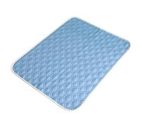 Generisch 2026 Alfombrilla de refrigeración para cama, lavable y portátil, adecuada para todos (Blue1, 45 x 35 cm)