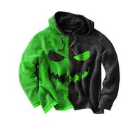Generisch 2026 Aquí tienes un título de producto para tu sudadera con capucha navideña con estampado de calabaza: