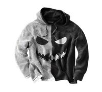 Generisch 2026 Aquí tienes un título de producto para tu sudadera con capucha navideña con estampado de calabaza: