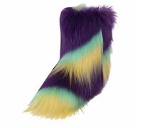 Generisch 2026 Botas de Invierno Piel Sintética Media Cálidas de caña Media Calentamiento Bota de Invierno Botas de Aire Libre para Climas Fríos para Senderismo Caminar, morado, 41 EU