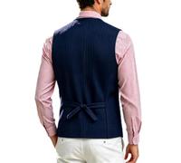 Generisch 2026 Chaleco clásico de festival de cerveza para hombre Chaleco de punto ligero con ajuste estrecho mezcla de materiales transpirables para ropa casual (azul marino, XXXL)
