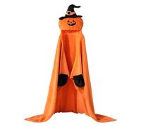 Generisch 2026 Decoración de Halloween, accesorio de disfraz de Halloween, cubierta con para fiestas, fiestas de cosplay, acogedora para un ambiente festivo (naranja, 152 x 17 x 2,5 cm)
