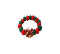 Generisch 2026 Decoraciones navideñas para mascotas acompañan a su mascota para celebrar las vacaciones con trajes festivos para presentar su personalidad única. (F, 12x12x2cm)
