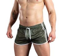 Generisch 2026 El transpirable Ne Men 's para hombres con filtro corto en V de secado rápido en estilo, verde, M