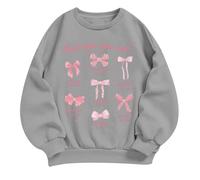 Generisch 2026 Gott SAGT Sudadera con capucha con versículo de la Biblia en diseño clásico para actividades de ocio diarias ocasiones festivas, gris oscuro, 3-4 años