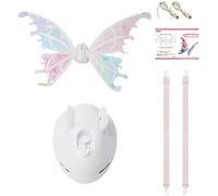 Generisch 2026 Hada luminosa para un disfraz radiante con luces LED, cachorro cosplay para sesiones de fotos medianas a grandes, disfraz a tu gusto (blanco, 88 cm)