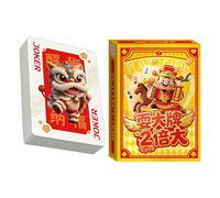 Generisch 2026 Horse Year Supplies - Tableros, pack único para mesas redondas, lotes de cardistry con tótems impresos, amuletos, piezas de aseo para adolescentes, adultos y magicianos